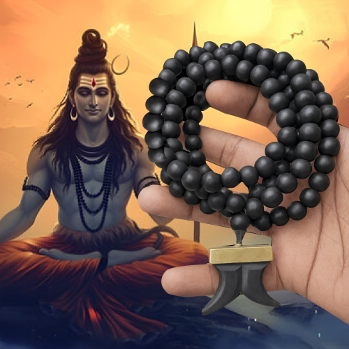 Puligoru Karungali Mala 8MM original ebony wood beads with government lab certification for men and women spiritual use