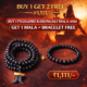 Buy 1 Get 2 Free | 100% Original Puligoru Karungali Mala 8MM, 108 Beads – Government Lab Certified | Pure Ebony Wood Spiritual Beads | Men & Women